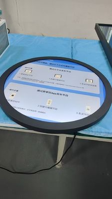 23HDMI/VGA/AV/USB Girişi ve Dijital İşaret için 350cd/m2 Parlaklıklı 1 inçlik LCD Reklam Ekranı