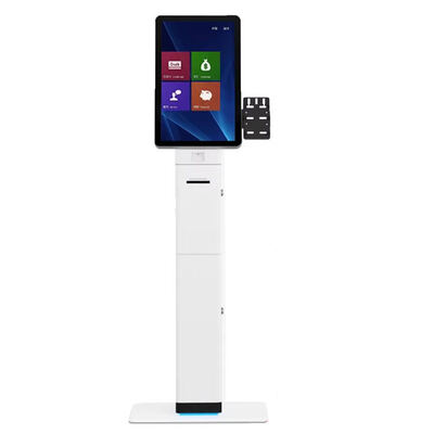 18.5 İnç Dokunmatik Ekranlı Kiosk, İnteraktif Kapasitif Dokunmatik ve Windows 10 İşletim Sistemi ile Kendin Kontrol Etme