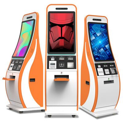 21.5/32 Inch Touch Monitor Android/Windows işletim sistemi ve WiFi/Ethernet/Bluetooth/3G/4G bağlantısı ile Self Checkin Kiosk