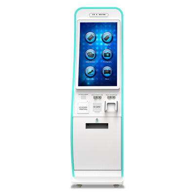21.5/32 Inch Touch Monitor Android/Windows işletim sistemi ve WiFi/Ethernet/Bluetooth/3G/4G bağlantısı ile Self Checkin Kiosk
