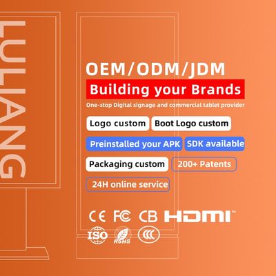 10 Noktalı Kapasitif Dokunmatikli Kendi Kendine Giriş Kiosku, 1920X1080 Çözünürlüklü LCD Ekran ve Etkileşimli Kendi Kendine Hizmet İçin Bulut Tabanlı CMS