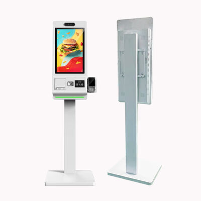 21.5/23.8/32 Inch Floor Standing Self Ordering Kiosk with SDK Android/Windows OS Touch Screen Payment Kiosk for Supermarket