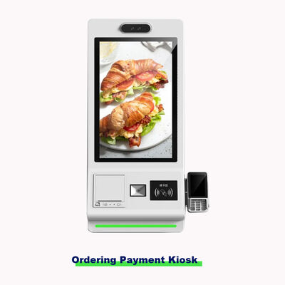 21.5/23.8/32 Inch Floor Standing Self Ordering Kiosk with SDK Android/Windows OS Touch Screen Payment Kiosk for Supermarket