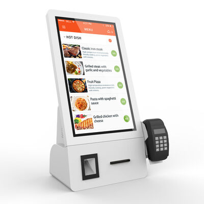 Android İşletim Sistemli, Metal Kasalı, Ayaklı Dokunmatik Ekranlı Self-Service Kiosk (1920X1080 Çözünürlük)