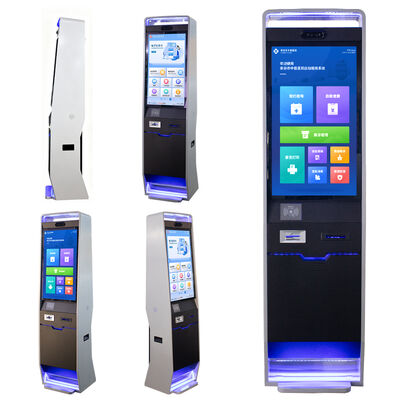 1920X1080 çözünürlüklü kapasitif dokunmatik 10 noktalık ekran ve Intel Core I5 işlemcisi ile Self Checkin Kiosk