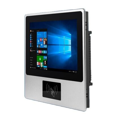 12.1 İnç Duvara Monte Edilebilir Self-service Kiosk, 10 Nokta Kapasitif Dokunmatik Ekranlı, İç Mekan Kullanımı İçin