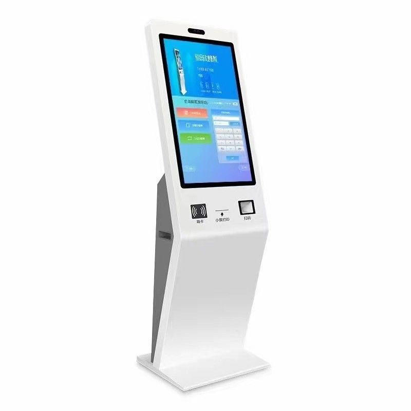 32 İnç Metal Dokunmatik Ekranlı Düşük Bakım Gerektiren Gıda Siparişi ve Ödeme İçin Self Servis Kiosk