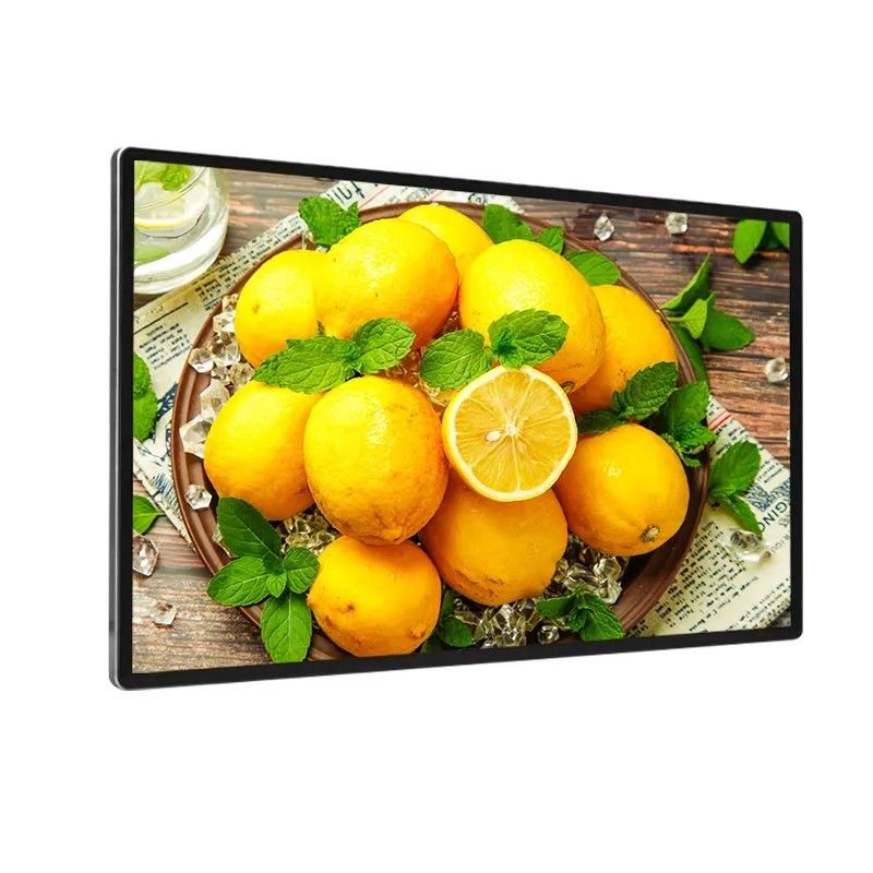 1920 x 1080 Çözünürlüklü ve IP55 IP65 Korumalı 98 İnç Duvara Monte LCD Reklam Ekranı