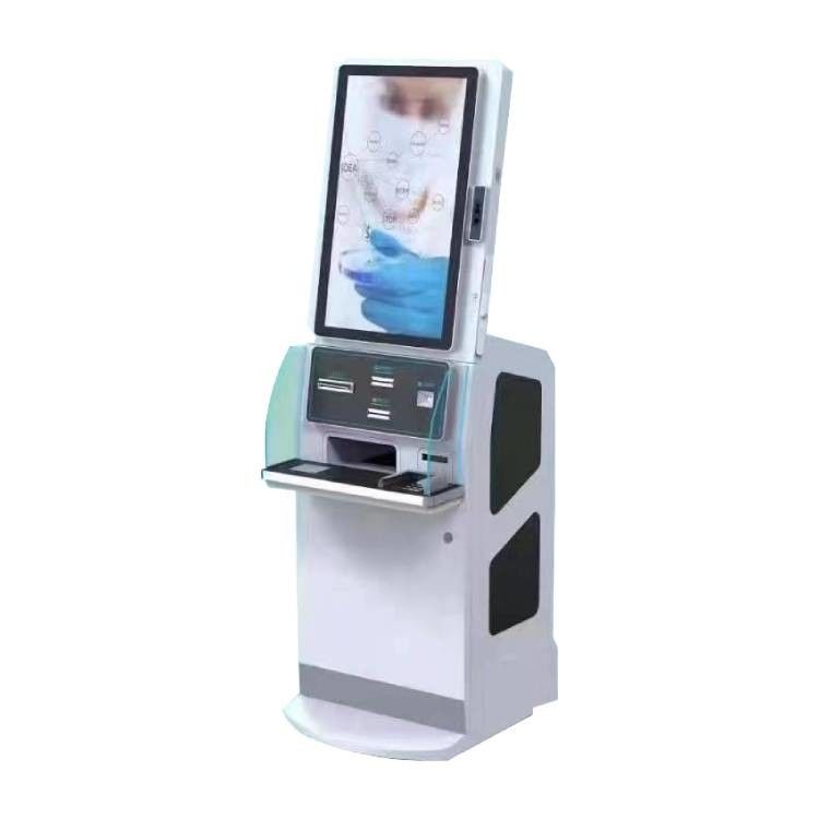 32 Inch Touch Screen Self Service Kiosk, 67W güç ve hastane kontrolü için özelleştirilebilir özellikler