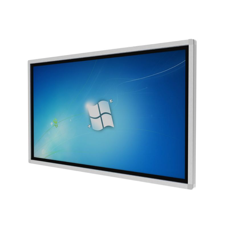 55 inç dokunmatik ekran dijital kiosk kızılötesi dokunuşlu ve Windows işletim sistemi ile bir bilgisayar