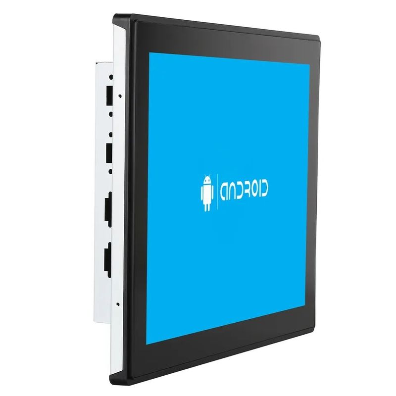 Gömülü Endüstriyel Dokunmatik Ekran Monitörü 17 Inch All In One PC Android Panel ROHS