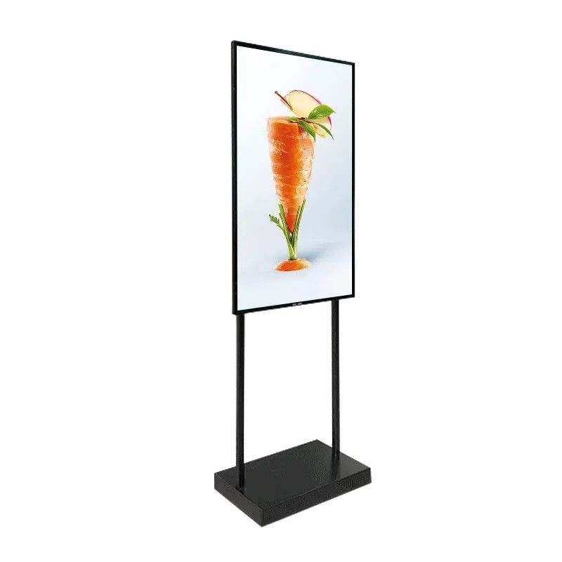 43 Inch Yüksek Parlaklık Reklam Ekranı 200W Güç ve 1000cd/m2 Parlaklık ile Dijital İşaret