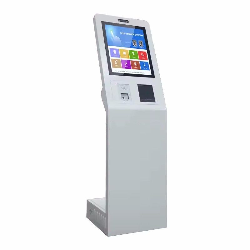21.5 inç Özel Temizlik Düşük Dokunmatik Ekran İnteraktif Kiosk Sistemi ile Kendine Hizmet Kiosku