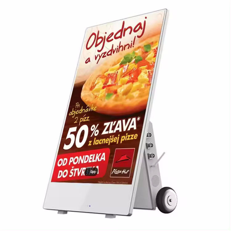 Yüksek Etki Dijital İşaretleri için 1920x1080 çözünürlüğü ve 450cd/m2 parlaklığı olan 43 inçlik LCD Reklam Ekranı
