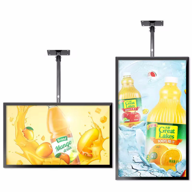 43 inç LCD Reklam Ekranı, 178° Görme açısı 3000:1 Kontrast oranı ve 125W güç tüketimi