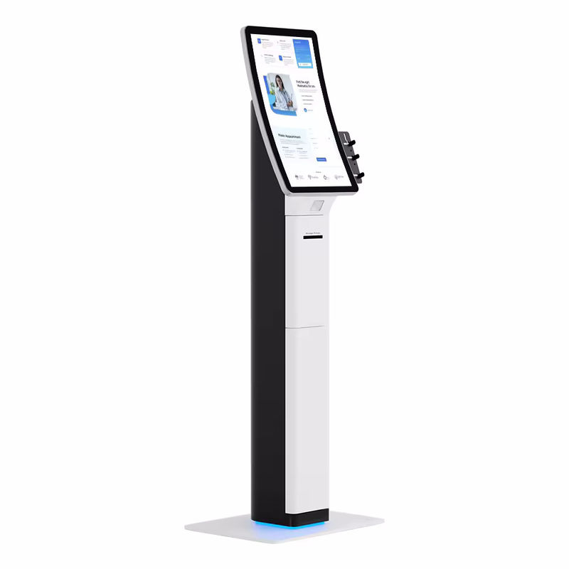 Sıkı POS Kiosku Barkod Tarayıcısı ve Rahatlaştırılmış Kendine Hizmet için Alıntı Yazıcısı