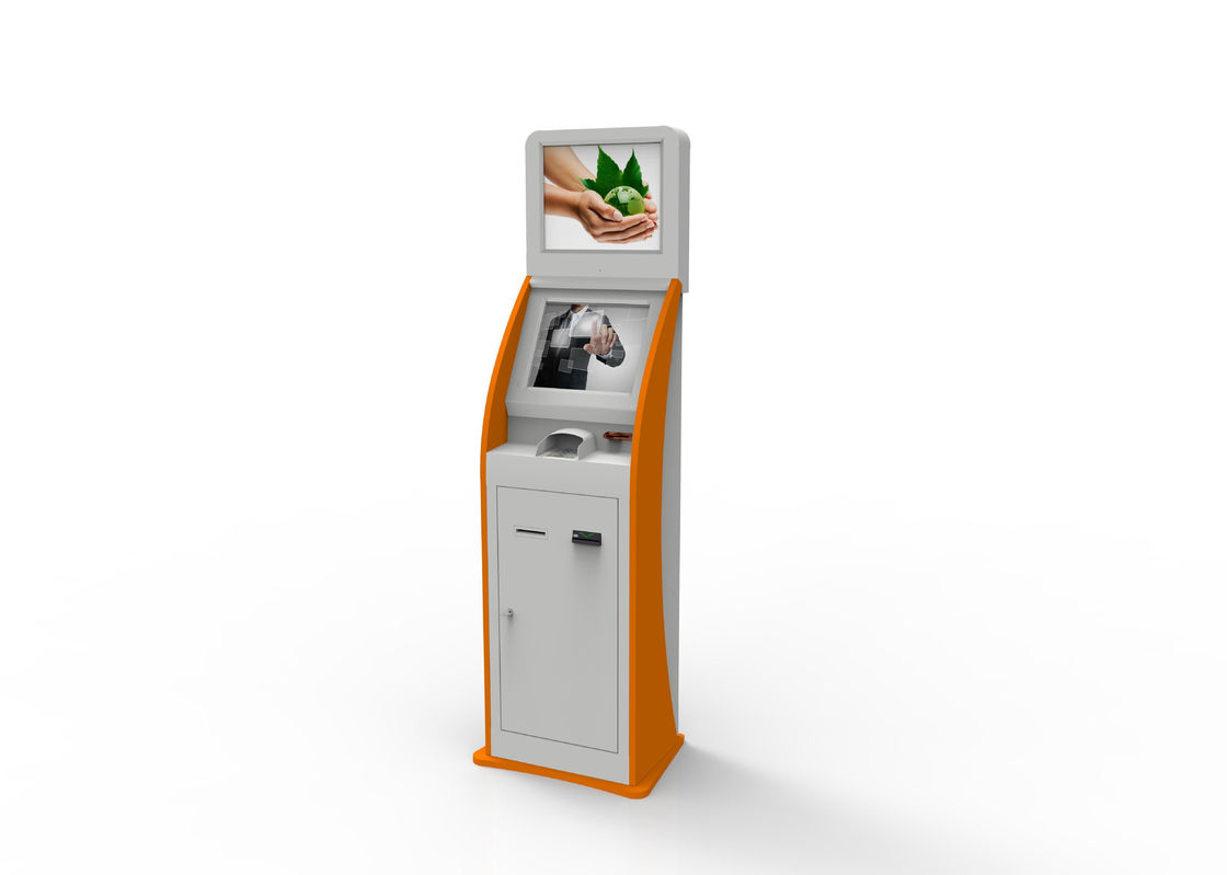 Barkod Okuyuculu ve 21.5/24/27 İnç Dokunmatik Ekranlı Kiosklu Windows 10 Self Service POS Sistemi