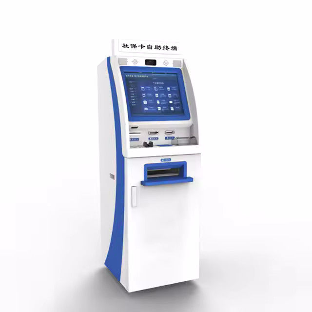 Yönlendirilebilir Kendini Kontrol Kiosku Yüz Tanıma ve Verimli Kendine Hizmet için 21.5/24/27/32 Inç Ekran