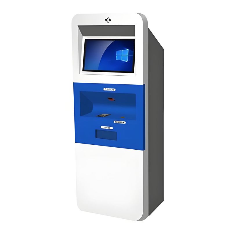 18.5 inç / 22 inç / 27 inç Interactive Kiosk Sistemi, Para ve Para Değiştirme ile Ödeme Park Kiosku