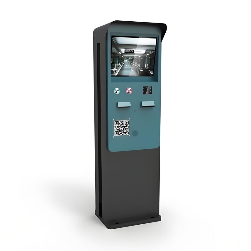 Özelleştirilebilir Yazılımlı Dokunmatik Ekranlı Park Kiosku, Otomatik Servis İstasyonları İçin Çoklu Ödeme Seçenekleri ve Düşük Bakım