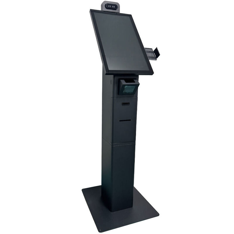 24 İnç Yüz Tanımalı ve Windows 10 İşletim Sistemli Güvenli Giriş İçin Self Check-in Kiosk