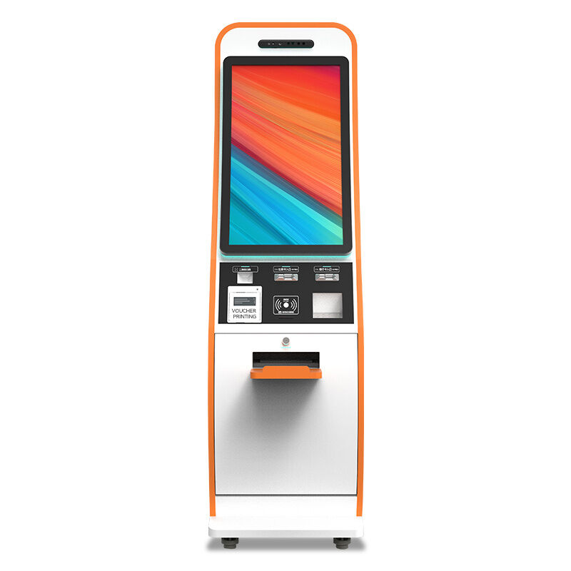 21.5/32 Inch Touch Monitor Android/Windows işletim sistemi ve WiFi/Ethernet/Bluetooth/3G/4G bağlantısı ile Self Checkin Kiosk